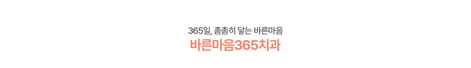 365일, 촘촘히 닿는 바른마음 